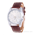 Hot sale Silver Luxuruy Leather Watches